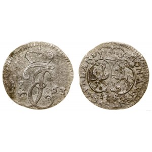 Księstwo Kurlandii, grosz, 1763 ICS, Mitawa