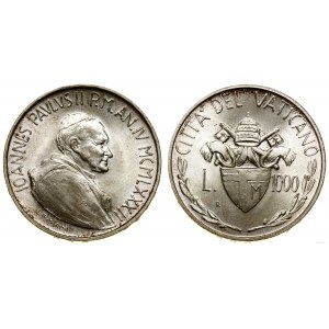 Watykan (Państwo Kościelne), 1.000 lirów, 1982 R, Rzym