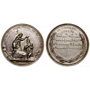 Polska, medal chrzcielny