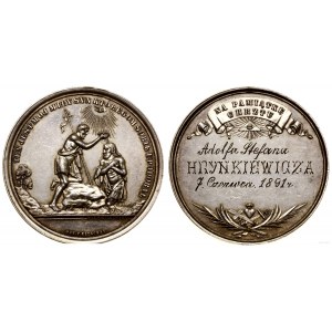 Polska, medal chrzcielny, Warszawa