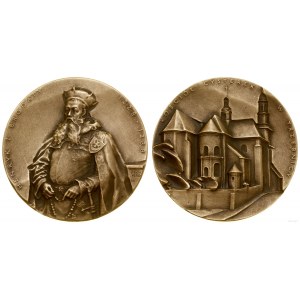 Polska, medal z serii królewskiej koszalińskiego oddziału PTAiN - Henryk I Brodaty, 1991, Warszawa