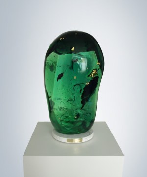 Kamila Stępniak, Emerald Black&Gold Mineral, 2022