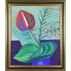 Marian CZAPLA (1946-2016), Rote Anthurie, 1998