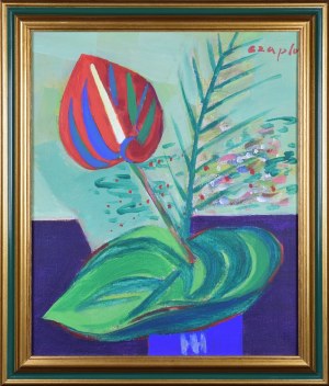 Marian CZAPLA (1946-2016), Czerwone anturium, 1998