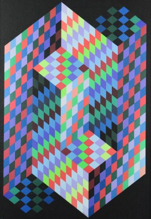 Victor VASARELY (1906-1997), Bez tytułu