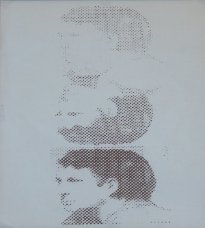 Tarasin Jan (1926-2009), serigrafia, Autoportret, 1970