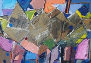 Wronko Stefan (1951), abstrakcja, 1993