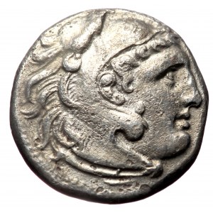 Kings of Macedon, uncertain mint in Macedon or Greece, AR drachm (Silver, 3.90g, 18mm) in the name of Alexander III the