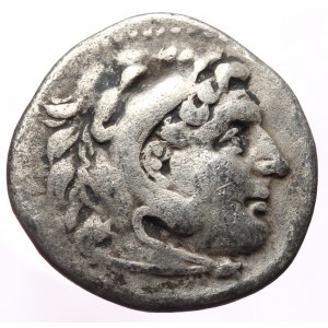 Kings of Macedon Alexander III, The Great unreaserched AR drachm (Silver, 4.03g, 17mm)