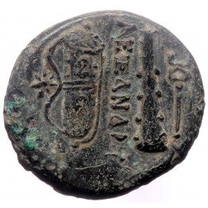 KINGS of MACEDON. Philip III Arrhidaios. (323-317 BC) AE 19 (Bronze, 6.00g, 19mm), in the name of Alexander III, Tarsos