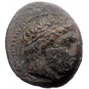 KINGS of MACEDON. Miletos. Alexander III the Great 336-323 BC. (Bronze, 3.52g, 20mm) Struck posthumously, circa 323-31