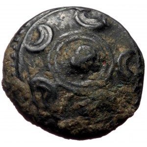 Kings of Macedon AE Half Unit (Bronze, 3.59g, 15mm) Alexander III ‘the Great’ (336-323 BC) Uncertain mint from Western A
