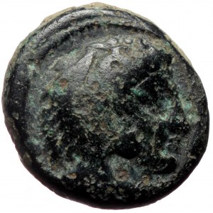 Kings of Macedon AE (Bronze, 17mm, 6.26g) Alexander III “the Great” (336-323 BC). Sardes, ca 334-323.