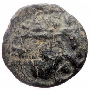 Kings of Macedon, Alexander III 'the Great' (336-323 BC). AE Quarter Unit (Bronze, 1.40g, 12mm) Uncertain mint in Wester
