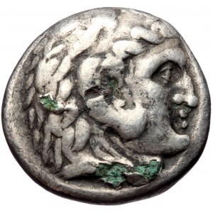 Kings of Macedon, Alexander III (336-323 BC) AR (foure) Tetradrachm (Silver, 14,09g, 26mm) Babylon, ca 325-323 BC.