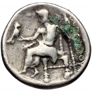 Kings of Macedon, Alexander III (336-323 BC) AR (foure) Tetradrachm (Silver, 14,09g, 26mm) Babylon, ca 325-323 BC.