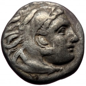Kingdom of Macedon, Antigonos Monophtalmos (323-317 BC), AR drachm (Silver, 18,1 mm, 4,02 g), in the name and types of A
