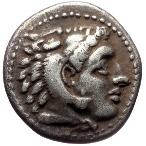 Kingdom of Macedon, Alexander III. (336-323 BC), AR drachm (Silver, 16,8 mm, 4,14 g), Miletus, 325-323 BC.
