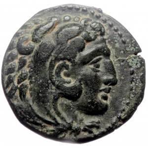 Kingdom of Macedon, Alexander III the Great (336-323 BC), AE (Bronze, 19,0 mm, 5,17 g), uncertain mint in Macedon.
