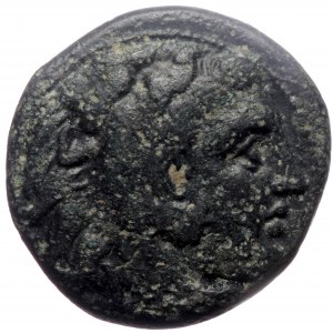 Kingdom of Macedon, Alexander III 'the Great' (336-323 BC), AE hemiobol (Bronze, 19,1 mm, 6,36 g), Tarsos, ca. 327-323.