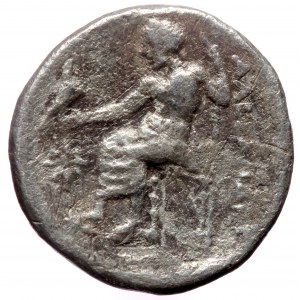 Kingdom of Macedon, Philip III Arrhidaios (323-317), AR drachm (Silver, 16,5 mm, 3,90 g), in the name and types of Alexa