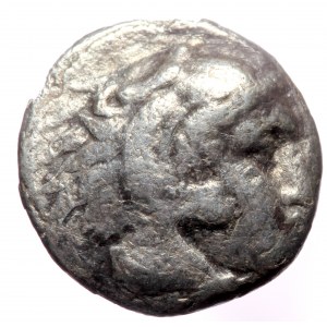 Kingdom of Macedon, Alexander III (336-323 BC) or diadoches, AR drachm (Silver, 16,2 mm, 3,85 g), 4th-3rd centuries BC.