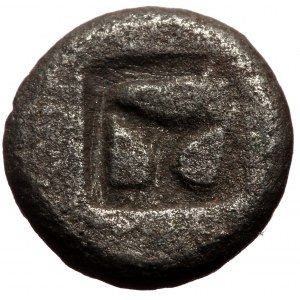 Lesbos, Mytilene AR Diobol (Silver, 1.16g, 10mm) ca 500-450