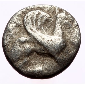 Troas, Assos AR Obol (Silver, 0.54g, 8mm) ca 500-450 BC