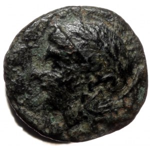Troas, Assos AE (Bronze, 1.13g, 10mm) 400-241 BC.