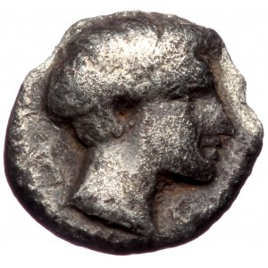 Troas, Kebren AR hemiobol (Silver 0,37g 8mm) 400-310 BC