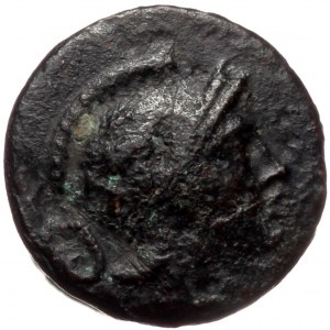 Aeolis, Myrina, AE (bronze, 1,00 g, 11 mm) 400-200 BC