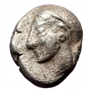 IONIA, Phokaia, AR diobol (Silver, 1.23g, 11mm) c. 521-478 BC