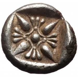 Ionia, Miletos AR diobol (Silver, 11mm, 1.09g) Late 6th-early 5th centuries BC