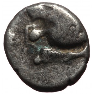 Ionia, Miletos AR diobol (Silver, 9mm, 0.81g) Late 6th-early 5th centuries BC