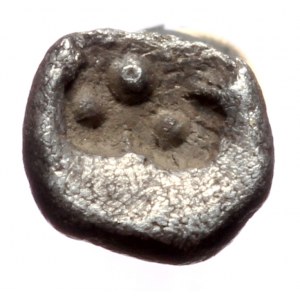 Ionia, Erythrai(?) AR Hemitetartemorion ( Silver, 4mm, 0.09g) ca 500-480 BC.