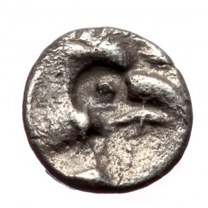 Ionia, Ephesos AR Tetartemorion (Silver, 0.16g, 5mm) ca 500-420 BC.
