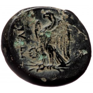 Ionia, Lebedos-Ptolemais AE (Bronze, 5.45g, 17mm) ca 3rd century BC