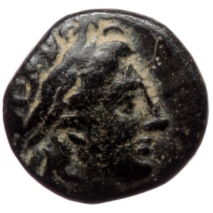 Ionia, Miletos, AE (bronze, 1,12 g, 10 mm) mag. (-st-?/-sp-?), 3rd-2nd cent. BC