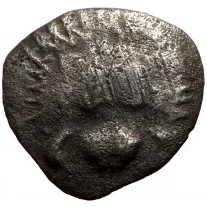 Dynasts of Lycia, Aruwatijesi, AR Obol (Silver, 11mm, 0.59g) ca 400-370 BC, Zagaba mint.