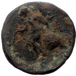 Lycia, Telmessos, AE dichalkon (Bronze, 16,1 mm, 2,48 g), late 3rd-190/89 BC.