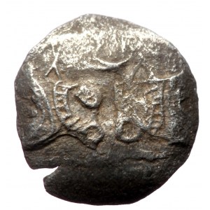 Caria or Lycia, uncertain, AR tetartemorion (Silver, 0.15g, 9mm) ca. 5th cent BC