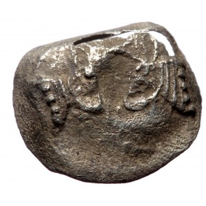 Caria or Lycia, uncertain, AR tetartemorion (Silver, 0.14g, 9mm) ca. 5th cent BC