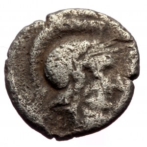 Caria, Uncertain AR Tetartemorion (Silver, 0.17g, 8mm) ca 5th century BC