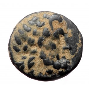 Lydia, Tralleis, AE (Bronze, 3.08g, 15mm), civic issue, ca. 3rd-2nd cent. BC?