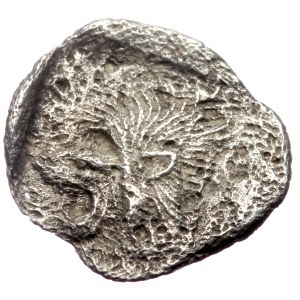 MYSIA, Kyzikos AR Obol (Silver, 0.72g, 11mm) ca 480-400 BC.