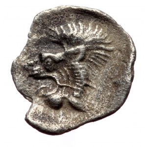 Mysia, Kyzikos, AR obol (Silver, 0.48g, 11mm), 5th cent. BC