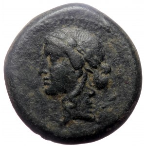 Mysia, Adramyteion, AE 21 (Bronze, 6.88g, 21mm) Time of Mithradates VI