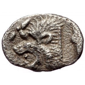 Mysia, Kyzikos AR hemiobol (Silver, 0,38g, 9mm) ca 450-400 BC