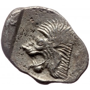 Mysia, Cyzicus, AR obol (Silver, 12,5 mm, 0,80 g),ca. 450-400 BC.