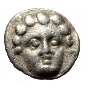 Pisidia, Selge Obol (Silver, 10mm, 0.96g). ca 350-300 BC.